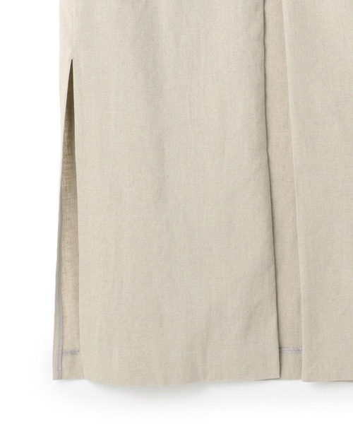 N.O.R.C(ノーク)の「リネンミックスロングジレ(ベスト・レディース・ブラック/ベージュ・S/M)」の12枚目の写真