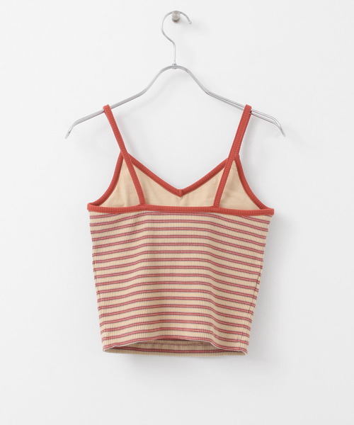 KBF（ケイビーエフ）の「ボーダークロップドキャミソール（キャミソール・レディース・グリーン系その他/ブラウン系その他/レッド系その他・36/38）」の19枚目の写真