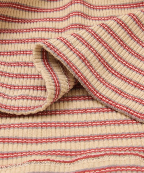 KBF（ケイビーエフ）の「ボーダークロップドキャミソール（キャミソール・レディース・グリーン系その他/ブラウン系その他/レッド系その他・36/38）」の20枚目の写真