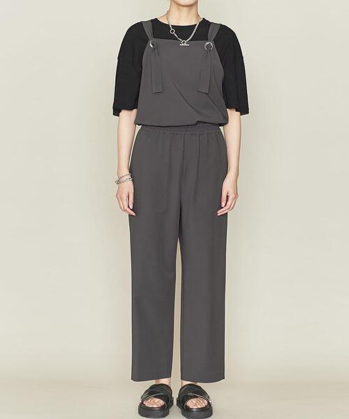 ASTRAET（アストラット）の「＜ASTRAET（アストラット）＞RY/PU サロペット（サロペット/オーバーオール・レディース・イエロー/ダークグレー・FREE）」の11枚目の写真