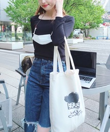 WESTSEA | スクエアネック ロングＴシャツ(Tシャツ/カットソー)