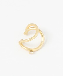 1Pマット2リングイヤーカフ