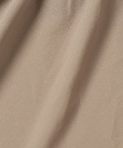 bijorie（ビジュリィ）の「【bijorie】カップつきワンピース／オーガニックコットンリブ（ワンピース・レディース・チャコール/ライトブラウン・LARGE/MEDIUM）」の6枚目の写真