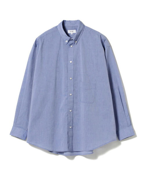 BeAMS DOT（ビームスドット）の「【WEB限定】BeAMS DOT / ボタンダウン オーバーシャツ（シャツ/ブラウス・メンズ・ホワイト/ブルー・MEDIUM/LARGE）」の15枚目の写真