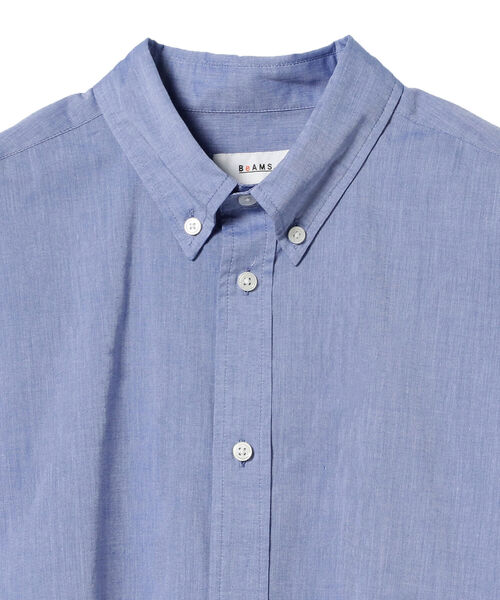 BeAMS DOT（ビームスドット）の「【WEB限定】BeAMS DOT / ボタンダウン オーバーシャツ（シャツ/ブラウス・メンズ・ホワイト/ブルー・MEDIUM/LARGE）」の16枚目の写真