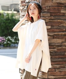 2WAYワッフルケープポンチョ