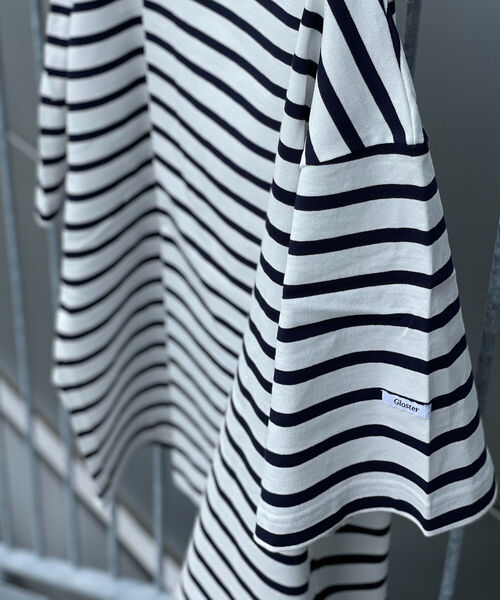 GLOSTER（グロスター）の「【WEB限定カラーあり】ビッグバスク ショートスリーブ（Tシャツ/カットソー・メンズ・ピンク/ホワイト系その他/ホワイト系その他2/レッド系その他2/ネイビー系・FREE）」の11枚目の写真