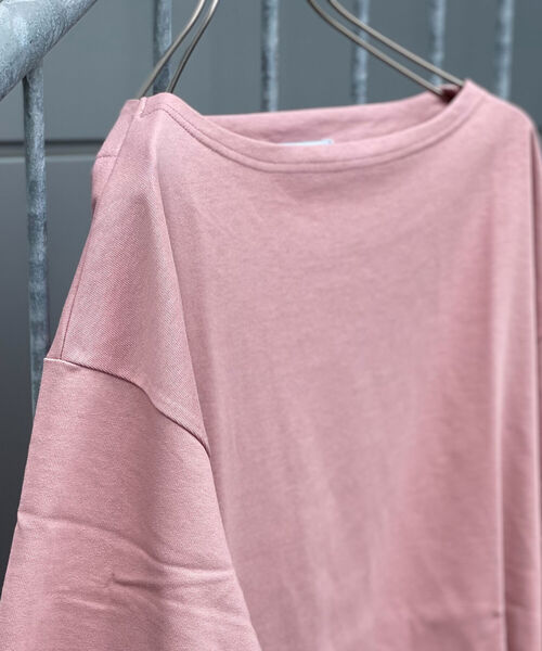 GLOSTER（グロスター）の「【WEB限定カラーあり】ビッグバスク ショートスリーブ（Tシャツ/カットソー・メンズ・ピンク/ホワイト系その他/ホワイト系その他2/レッド系その他2/ネイビー系・FREE）」の12枚目の写真