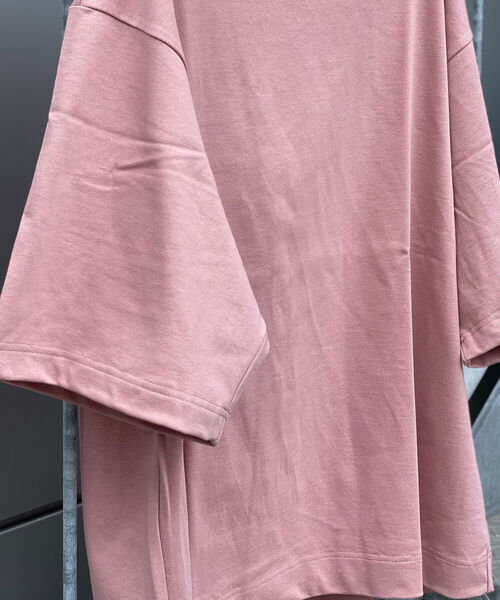 GLOSTER（グロスター）の「【WEB限定カラーあり】ビッグバスク ショートスリーブ（Tシャツ/カットソー・メンズ・ピンク/ホワイト系その他/ホワイト系その他2/レッド系その他2/ネイビー系・FREE）」の13枚目の写真