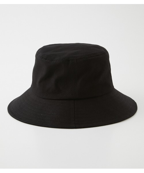 AZUL by moussy(アズールバイマウジー)の「WIDE BRIM BUCKET HAT/ワイドブリムバケットハット(ハット・レディース・ライトベージュ/ブラック・FREE)」の3枚目の写真