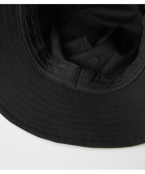 AZUL by moussy(アズールバイマウジー)の「WIDE BRIM BUCKET HAT/ワイドブリムバケットハット(ハット・レディース・ライトベージュ/ブラック・FREE)」の11枚目の写真