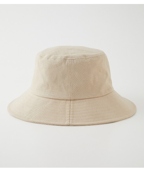 AZUL by moussy(アズールバイマウジー)の「WIDE BRIM BUCKET HAT/ワイドブリムバケットハット(ハット・レディース・ライトベージュ/ブラック・FREE)」の10枚目の写真