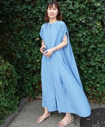 CORNERS | たっぷりギャザーシャツワンピース(シャツワンピース)