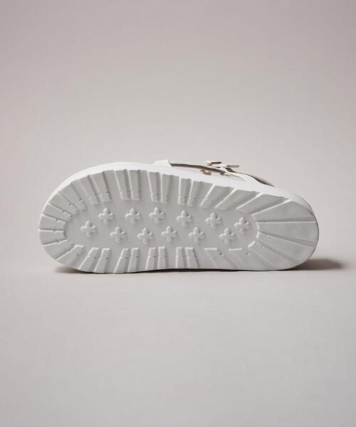 ODETTE E ODILE（オデットエオディール）の「OFC クロッシングチューブ サンダル35（サンダル・レディース・ブラック/ライトブルー/ホワイト・37/35/36）」の8枚目の写真