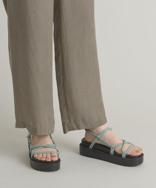 ODETTE E ODILE（オデットエオディール）の「OFC クロッシングチューブ サンダル35（サンダル・レディース・ブラック/ライトブルー/ホワイト・37/35/36）」の15枚目の写真