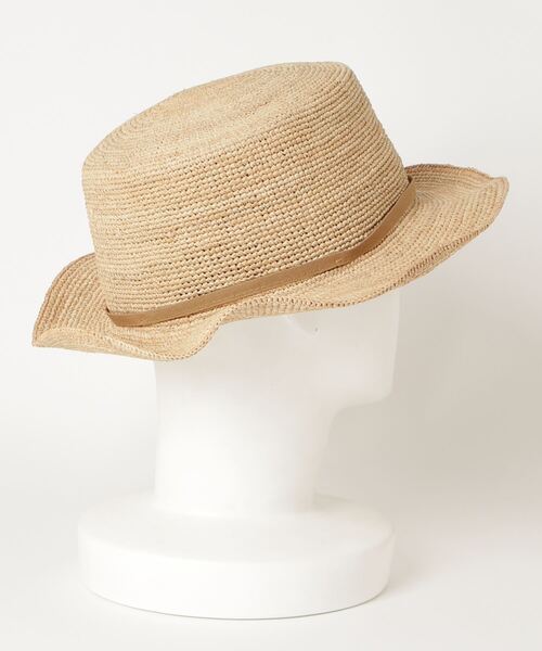 styles（スタイルス）の「odds CROCHET KANKAN od191-0420（ハット・レディース・ベージュ・ONE SIZE）」の2枚目の写真