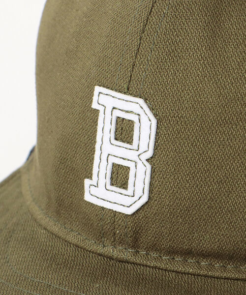 BEAMS HEART(ビームスハート)の「BEAMS HEART / バックメッシュ ショートバイザー キャップ(キャップ・メンズ・ブラック/オリーブ・ONE SIZE)」の11枚目の写真