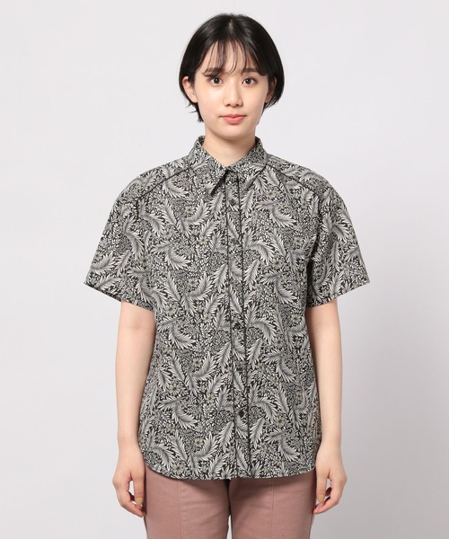 PAGEBOY（ページボーイ）の「ネオボヘミアンショートスリーブシャツ（シャツ/ブラウス・レディース・ブラック系その他/ネイビー系・FREE）」の11枚目の写真