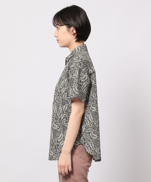 PAGEBOY（ページボーイ）の「ネオボヘミアンショートスリーブシャツ（シャツ/ブラウス・レディース・ブラック系その他/ネイビー系・FREE）」の12枚目の写真