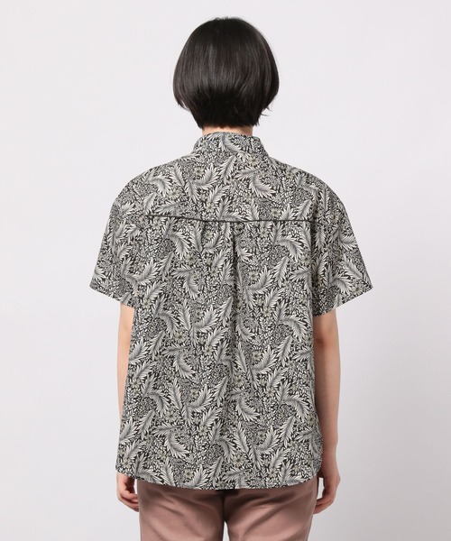 PAGEBOY（ページボーイ）の「ネオボヘミアンショートスリーブシャツ（シャツ/ブラウス・レディース・ブラック系その他/ネイビー系・FREE）」の13枚目の写真