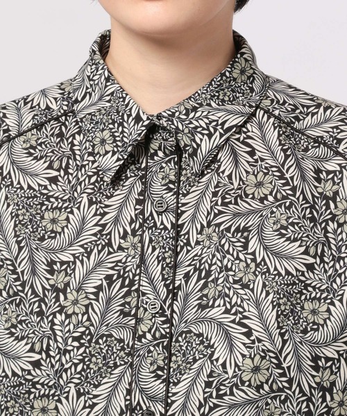 PAGEBOY（ページボーイ）の「ネオボヘミアンショートスリーブシャツ（シャツ/ブラウス・レディース・ブラック系その他/ネイビー系・FREE）」の14枚目の写真