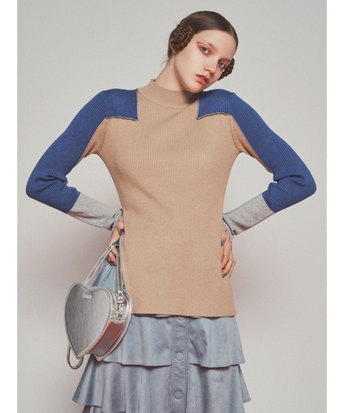 FURFUR(ファーファー)の「ハートハンドバッグ(ハンドバッグ・レディース・シルバー/ブラック/ブラウン/ホワイト/ピンクベージュ・FREE)」の18枚目の写真