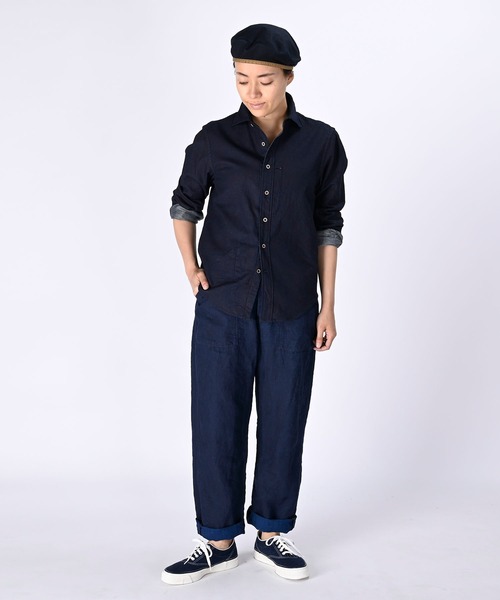 45R（フォーティファイブアール）の「二重織の908ローファーシャツ  