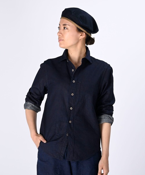 45R（フォーティファイブアール）の「二重織の908ローファーシャツ  