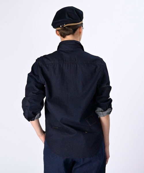 45R（フォーティファイブアール）の「二重織の908ローファーシャツ  