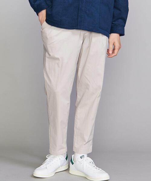 BEAUTY&YOUTH UNITED ARROWS(ビューティーアンドユースユナイテッドアローズ)の「BY コットンナイロン 1P ワイドテーパード アンクルパンツ(その他パンツ・メンズ・ネイビー/オフホワイト/その他1/その他2・SMALL/MEDIUM/LARGE/X-LARGE)」の3枚目の写真