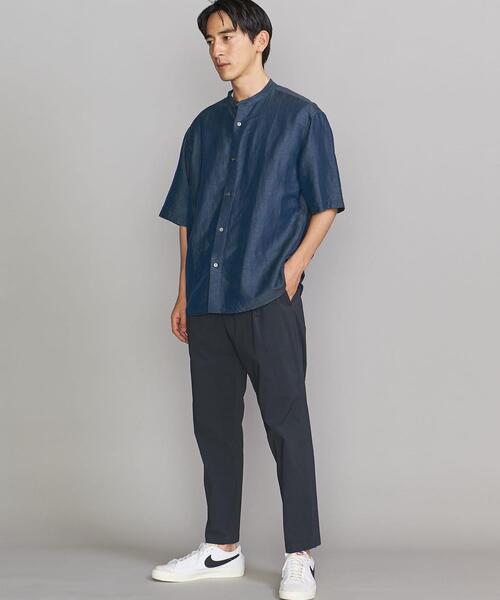 BEAUTY&YOUTH UNITED ARROWS(ビューティーアンドユースユナイテッドアローズ)の「BY コットンナイロン 1P ワイドテーパード アンクルパンツ(その他パンツ・メンズ・ネイビー/オフホワイト/その他1/その他2・SMALL/MEDIUM/LARGE/X-LARGE)」の12枚目の写真