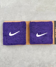 NIKE（ナイキ）の「NIKE(ナイキ)/2個セット スウッシュ 刺繍 無地 リストバンド 2パック（バングル/リストバンド）」