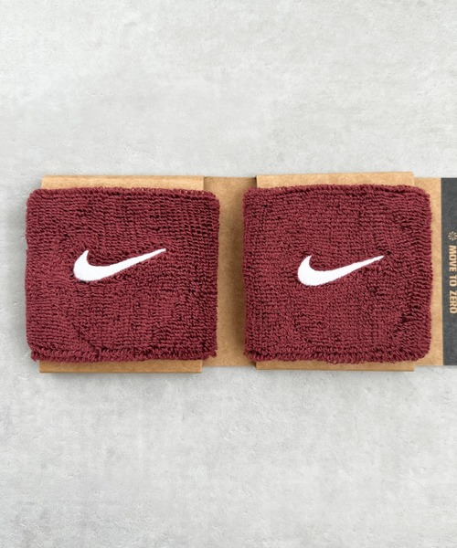 未使用 デッドストック ナイキ リストバンド 2個セット セール】NIKE(ナイキ)/2個セット スウッシュ 刺繍 無地 リスト