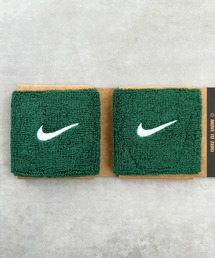 Niell（ニール）の「NIKE(ナイキ)/2個セット スウッシュ 刺繍 無地 リストバンド 2パック（バングル/リストバンド）」