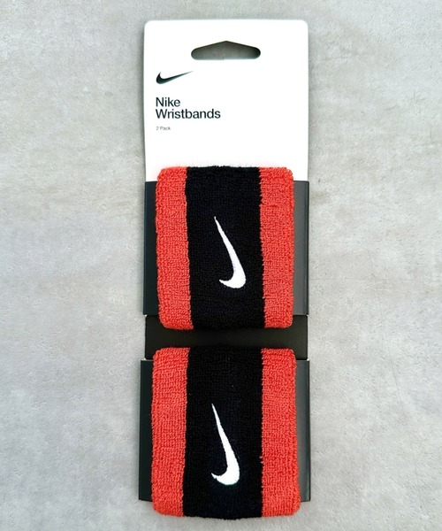 未使用 デッドストック ナイキ リストバンド 2個セット セール】NIKE(ナイキ)/2個セット スウッシュ 刺繍 無地 リスト