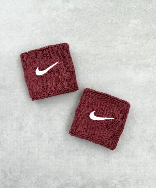 未使用 デッドストック ナイキ リストバンド 2個セット セール】NIKE(ナイキ)/2個セット スウッシュ 刺繍 無地 リスト