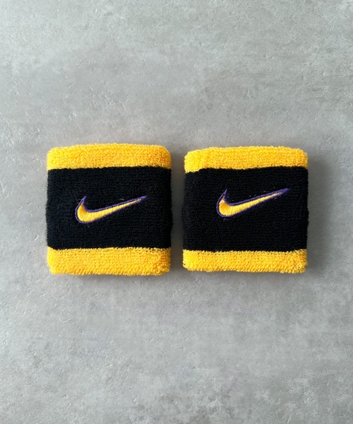 セール】NIKE(ナイキ)/2個セット スウッシュ 刺繍 無地 リストバンド 2