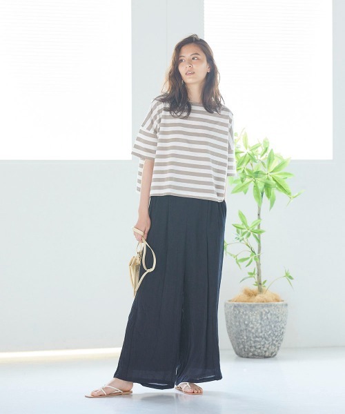 LIPSTAR(リップスター)の「シアーローンイージーパンツ(その他パンツ・レディース・ブラック/イエロー/ブルー・M)」の14枚目の写真