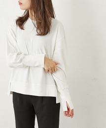 Lui's | 切り替えフライストップス(Tシャツ/カットソー)