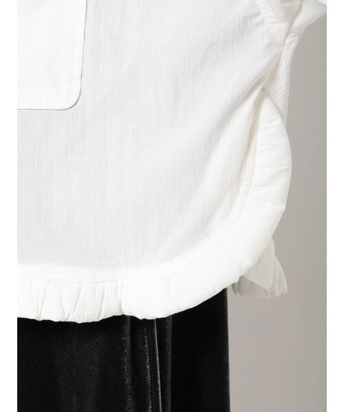 merry jenny（メリージェニー）の「fuwaレースカラージャケット（テーラードジャケット・レディース・ブラック/オフホワイト・FREE）」の11枚目の写真