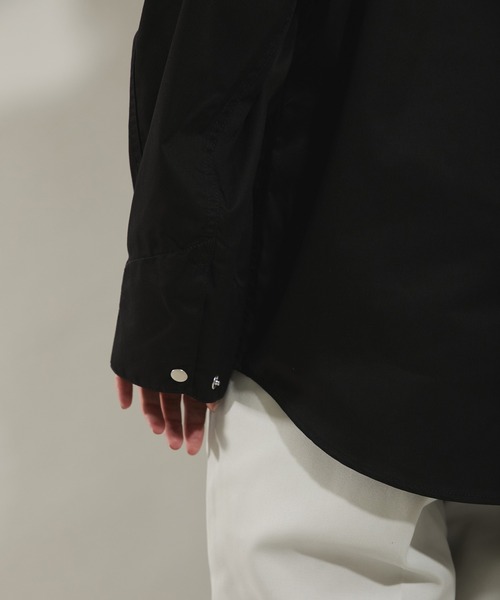 TOGA PULLA（トーガ　プルラ）の「【TOGA PULLA(トーガプルラ)】ジップアップシャツ Dickies SP TC12-FJ504（シャツ/ブラウス・レディース・ブラック/オレンジ/グレー・36）」の12枚目の写真