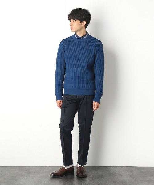 COMME CA COMMUNE(コムサコミューン)の「プリントポンチ イージーパンツ(スラックス・メンズ・ネイビー/オリーブ・SMALL/MEDIUM/LARGE)」の22枚目の写真