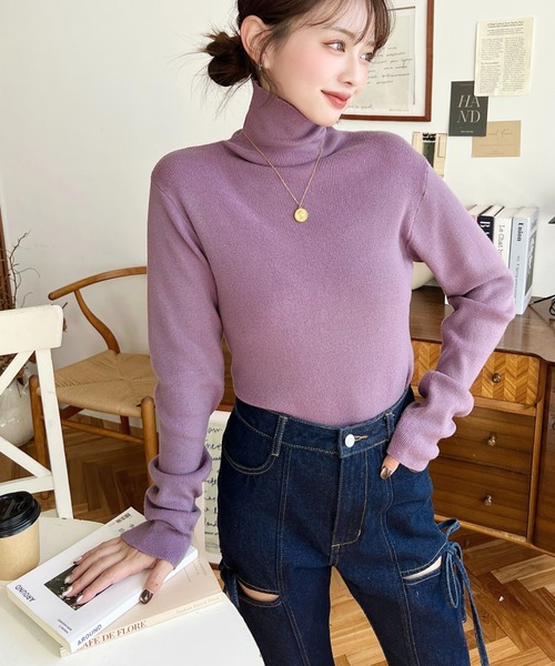 セール】【累計販売枚数4万枚突破！】12G インナーハイネックタートル