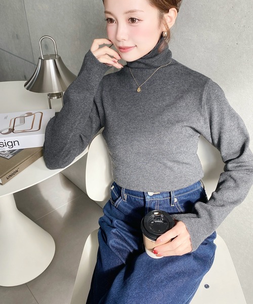 セール】【累計販売枚数4万枚突破！】12G インナーハイネックタートル