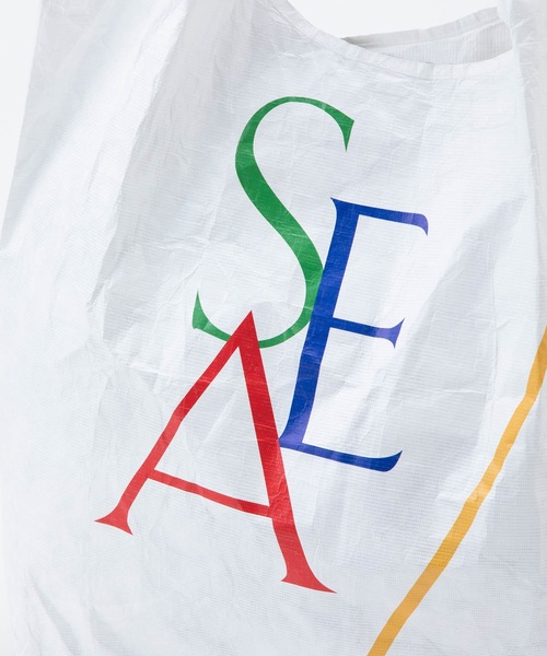 SEA（シー）の「タイベック  リユーザブル バッグ（トートバッグ・レディース・ホワイト・ONE SIZE）」の6枚目の写真