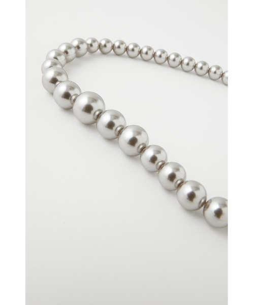 MOUSSY（マウジー）の「F／PEARL ネックレス（ネックレス・レディース・ホワイト/シルバー・FREE）」の6枚目の写真