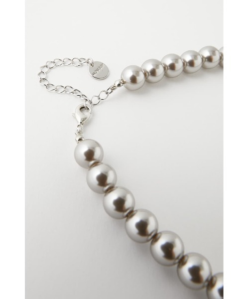 MOUSSY（マウジー）の「F／PEARL ネックレス（ネックレス・レディース・ホワイト/シルバー・FREE）」の8枚目の写真