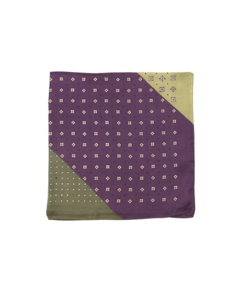 N.（N. Natural Beauty Basic）（エヌエヌナチュラルビューティーベーシック）の「配色スカーフ（ストール/ショール・レディース・ベージュ系その他/ダークカーキ・ﾌﾘ-）」の6枚目の写真