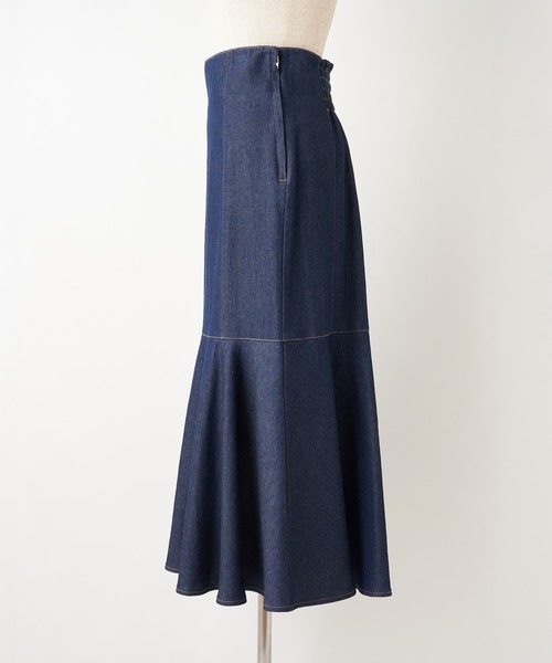 one after another NICE CLAUP（ワンアフターアナザーナイスクラップ）の「【S,Mサイズ展開あり】スタイルアップが叶う。ハイウエストレディマーメイドスカート（スカート・レディース・ブラック/ネイビー/ベージュ系その他/ブルー系その他/ブラウン系その他・SMALL/MEDIUM）」の21枚目の写真