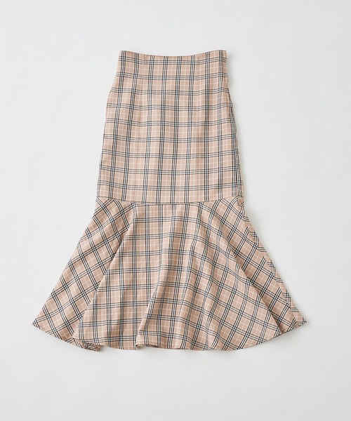 one after another NICE CLAUP（ワンアフターアナザーナイスクラップ）の「【S,Mサイズ展開あり】スタイルアップが叶う。ハイウエストレディマーメイドスカート（スカート・レディース・ブラック/ネイビー/ベージュ系その他/ブルー系その他/ブラウン系その他・SMALL/MEDIUM）」の9枚目の写真